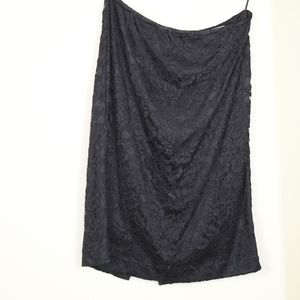 Vicky  Tiel lace skirt.